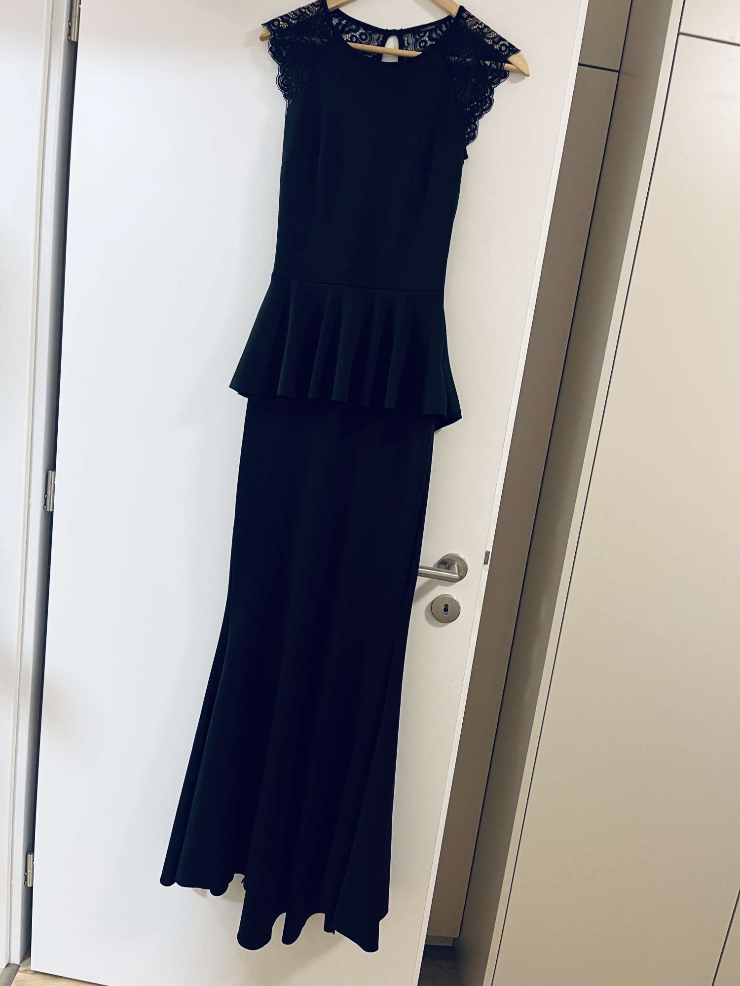 Sugarbird čierne dlhé šaty XS