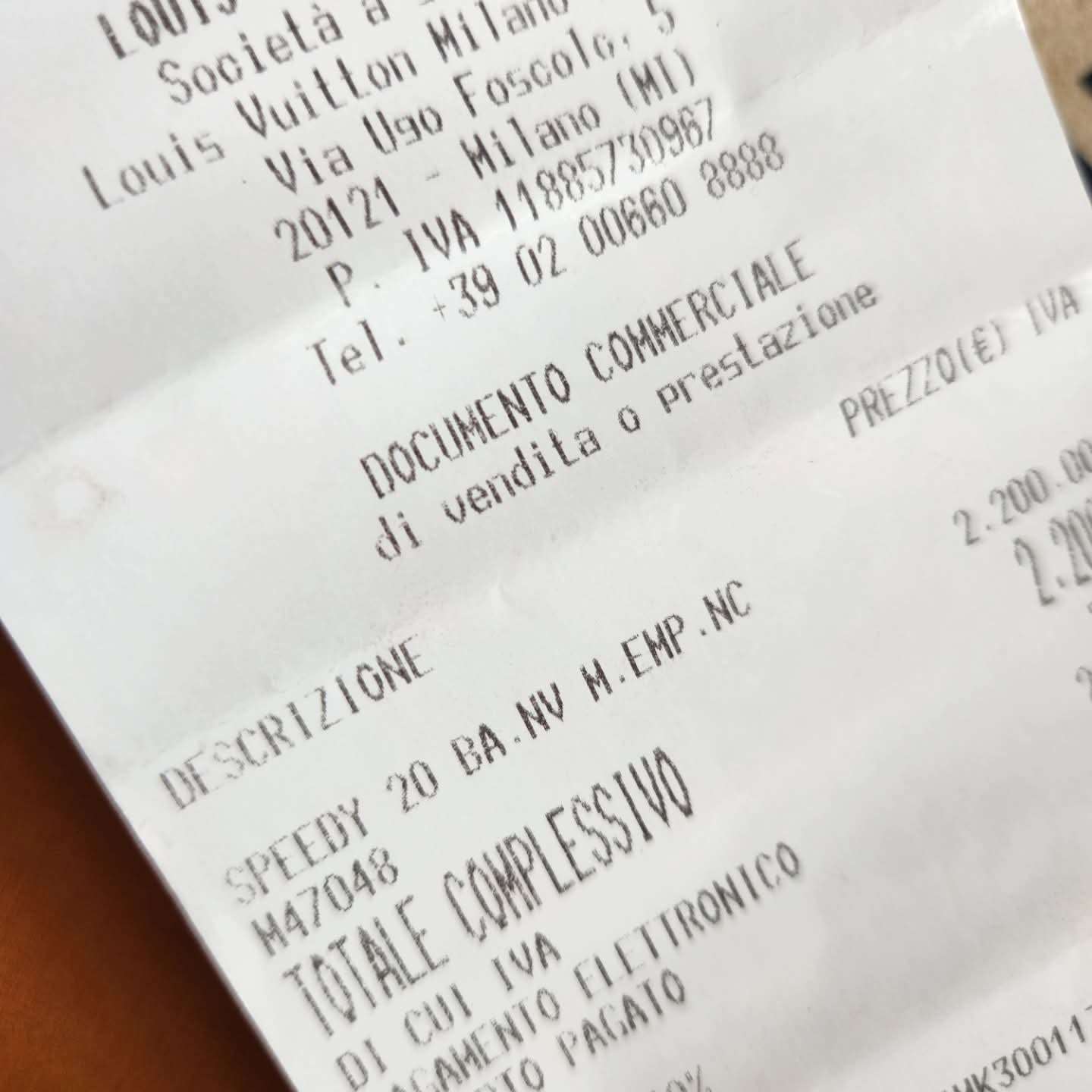 Louis Vuitton Speedy 20