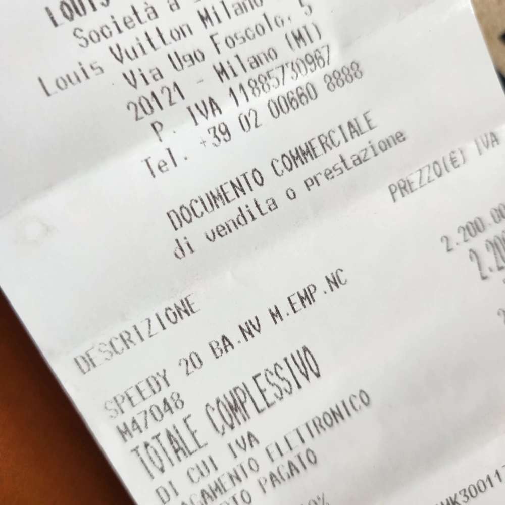 Louis Vuitton Speedy 20