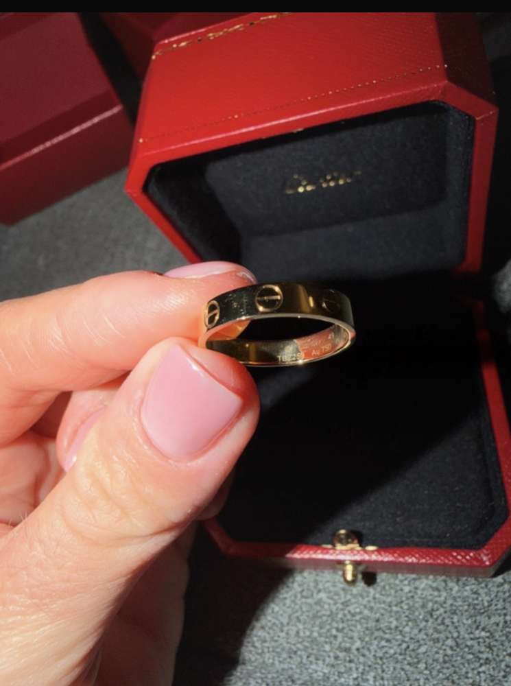 Cartier love prsteň