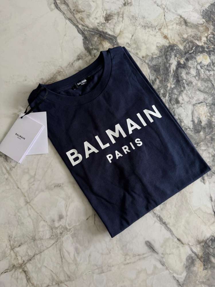 Balmain tričko navy blue