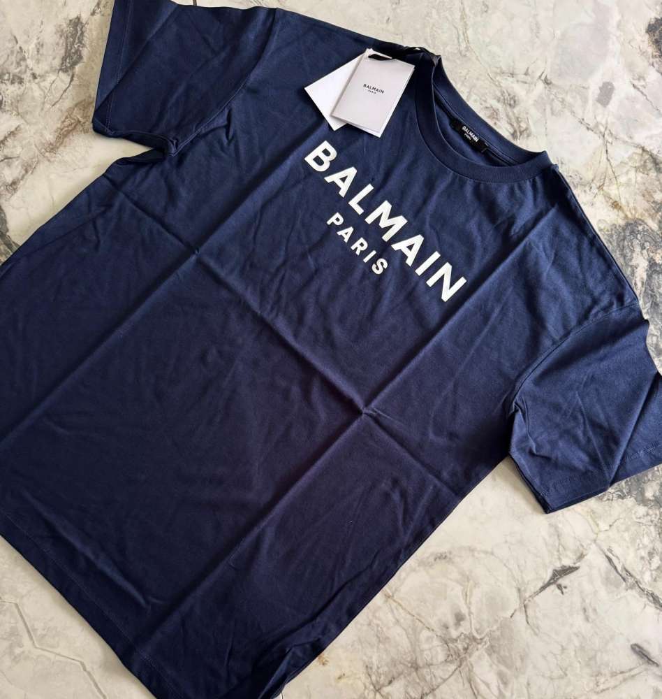 Balmain tričko navy blue
