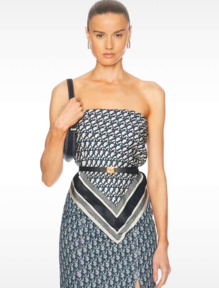 Dior šatka s opaskom