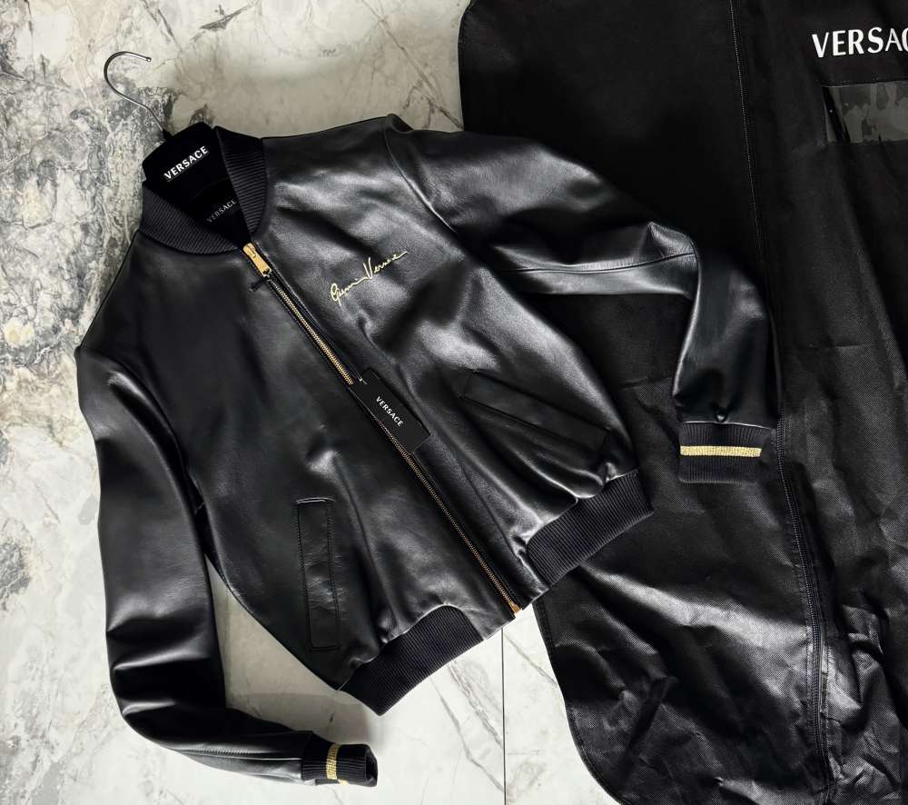 Versace kožená bunda