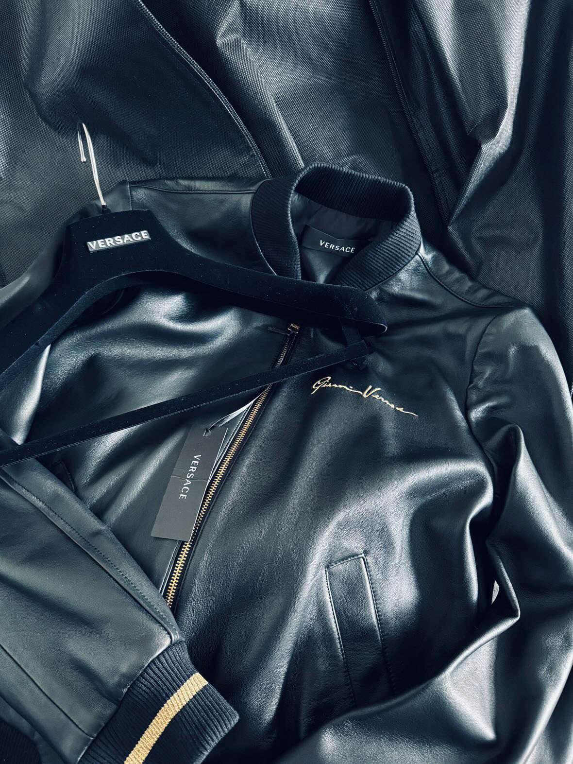 Versace kožená bunda