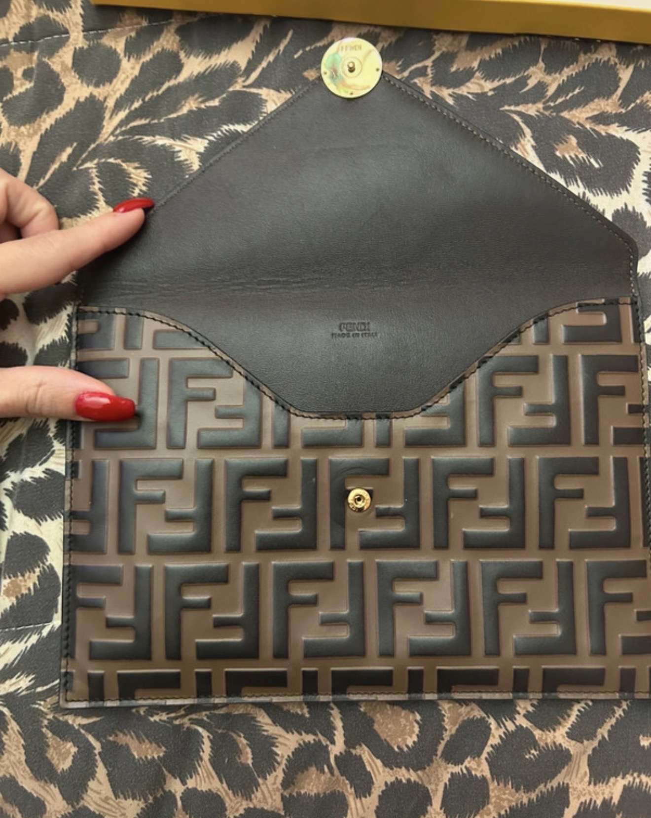 Fendi clutch