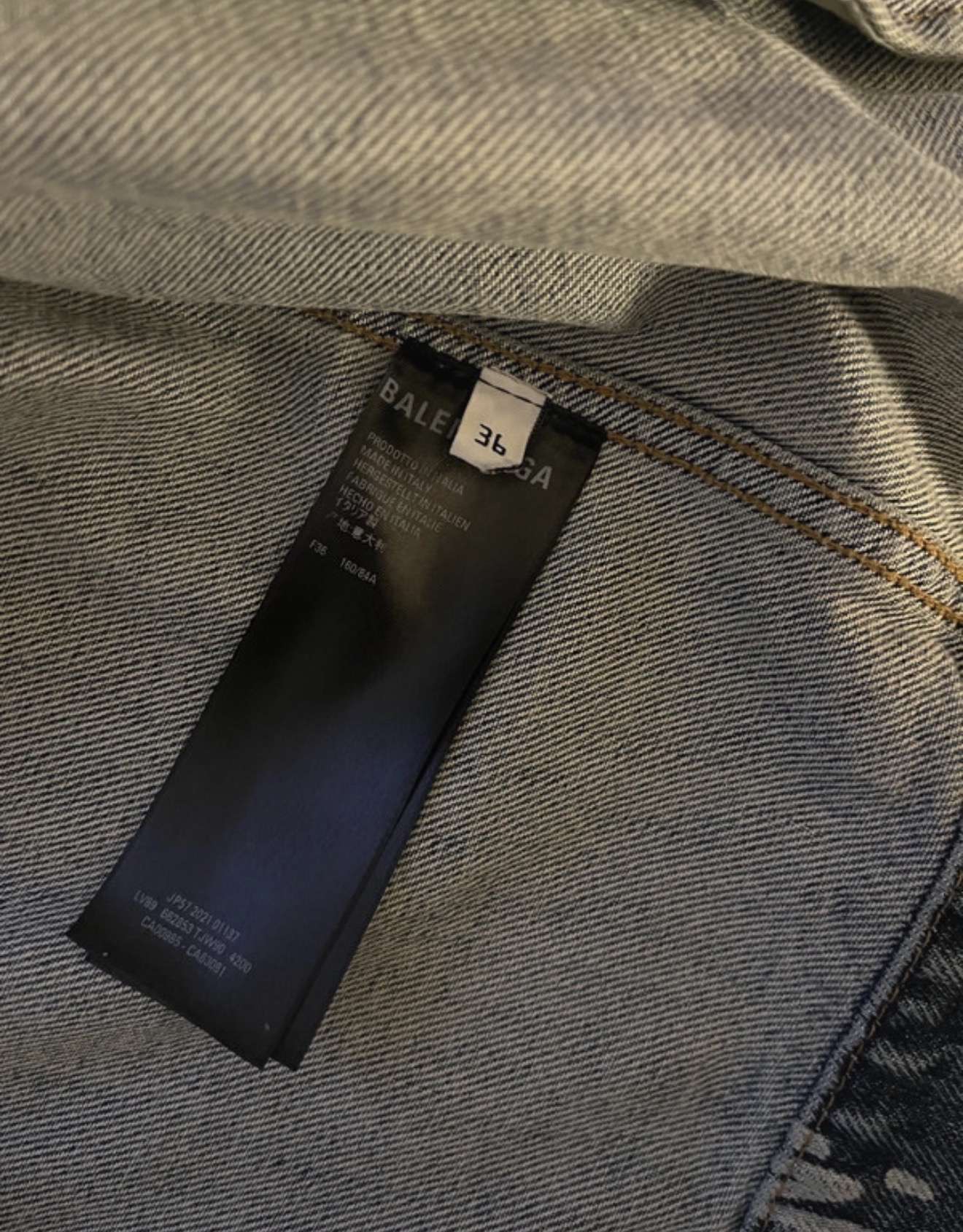 Balenciaga riflova Bunda