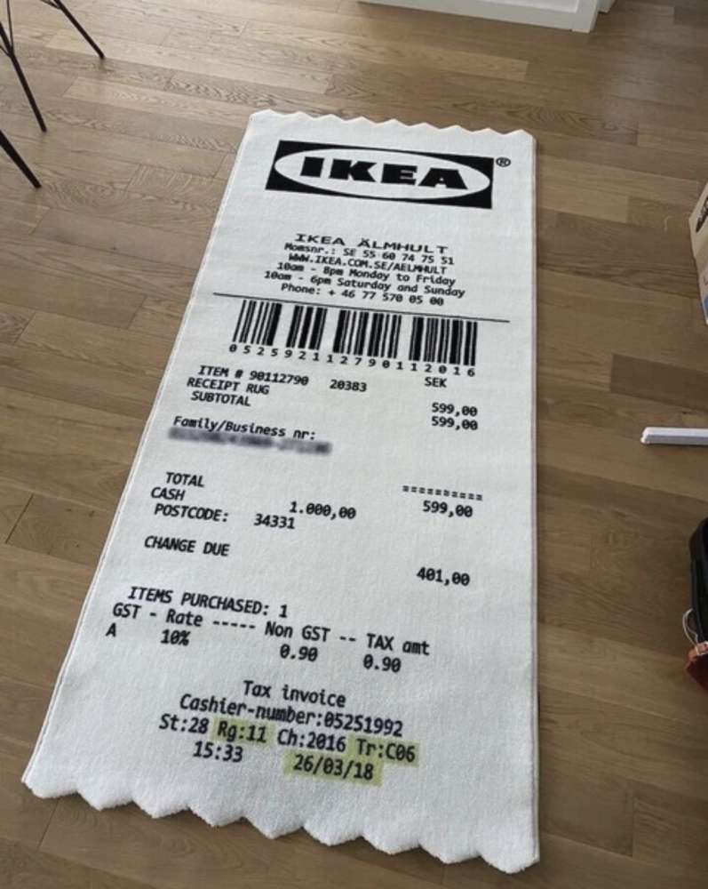 Off-White Virgil Abloh koberec