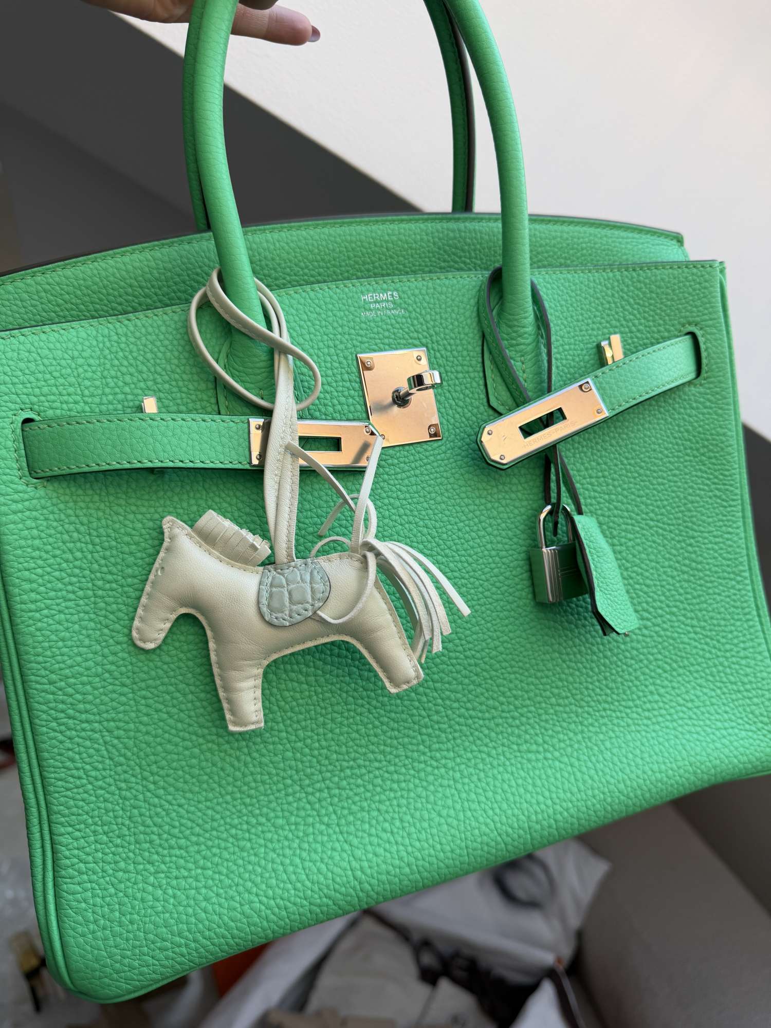 Hermes Birkin 30 Togo PHV Vert Comics
