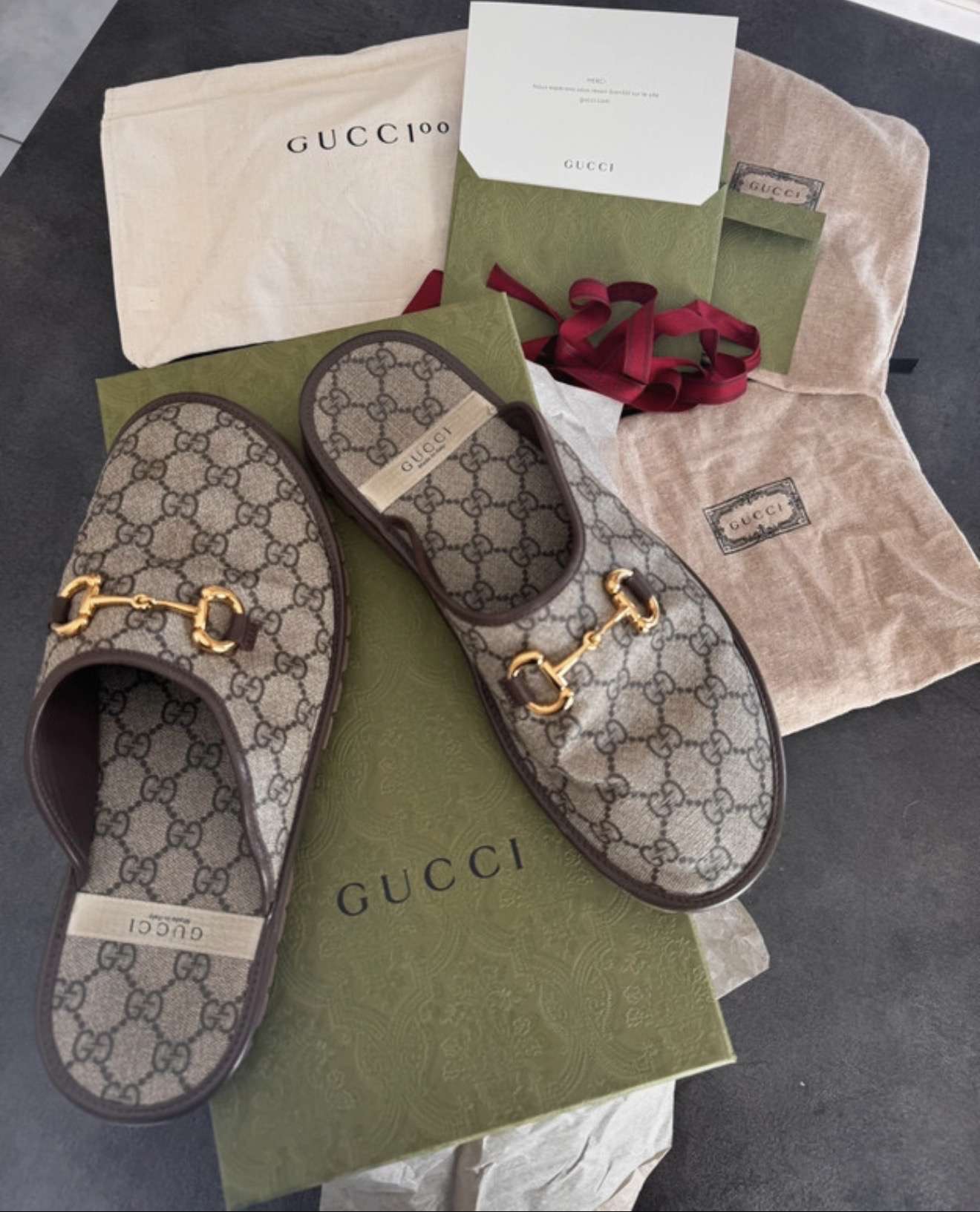 Gucci panske šľapky