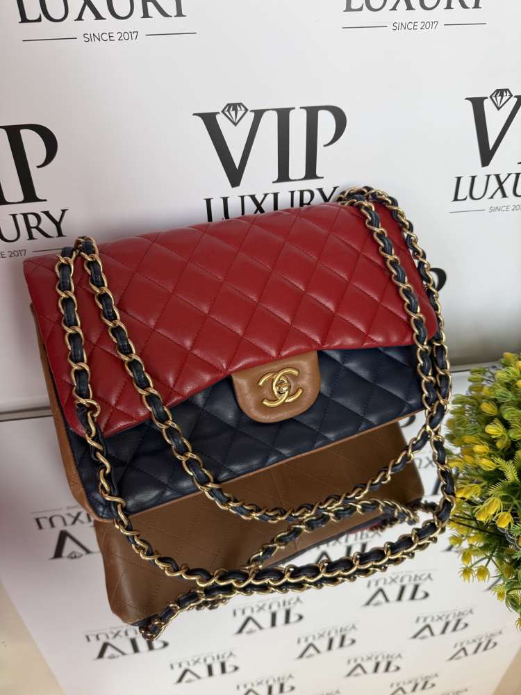 Chanel Jumbo triocolor