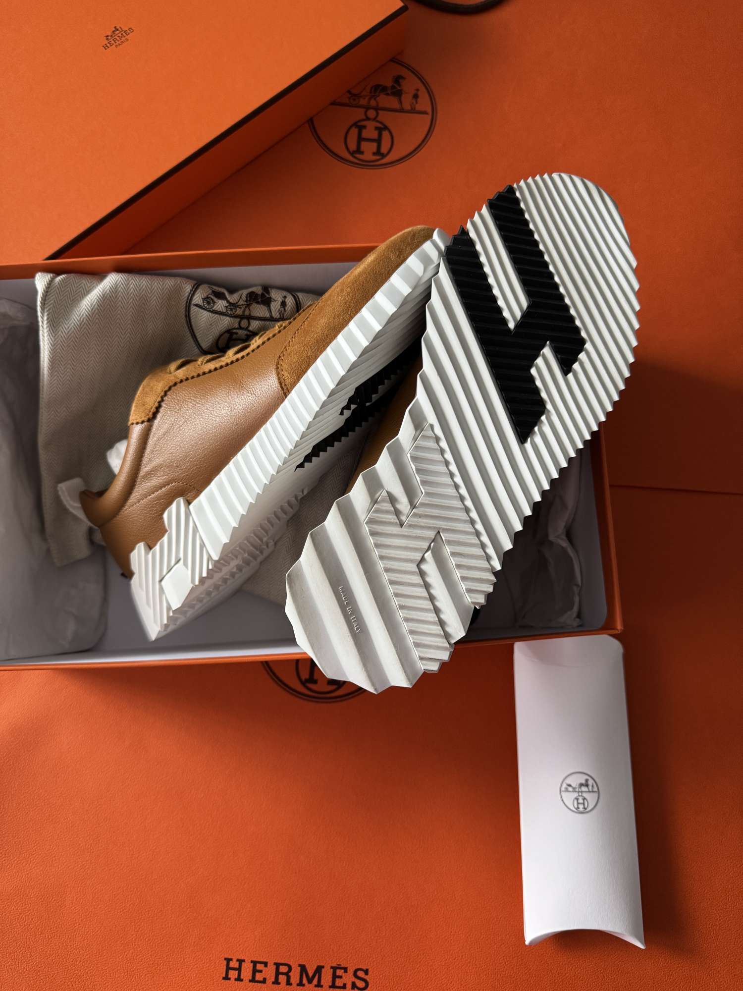 Hermes dámske kožené tenisky