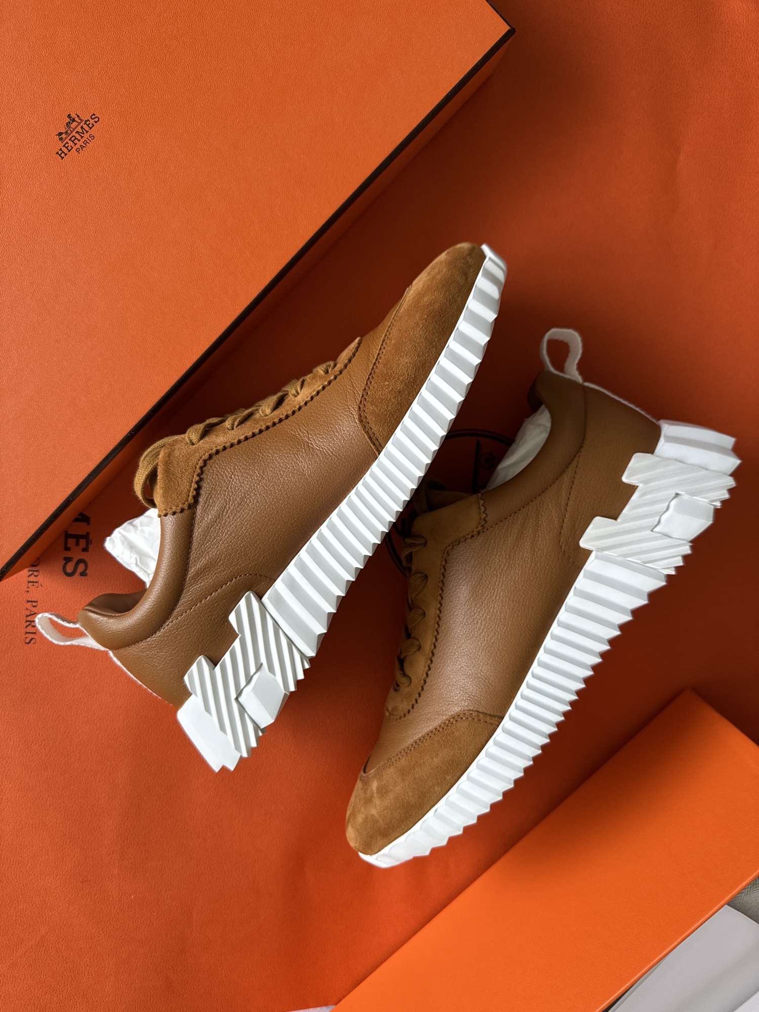 Hermes dámske kožené tenisky
