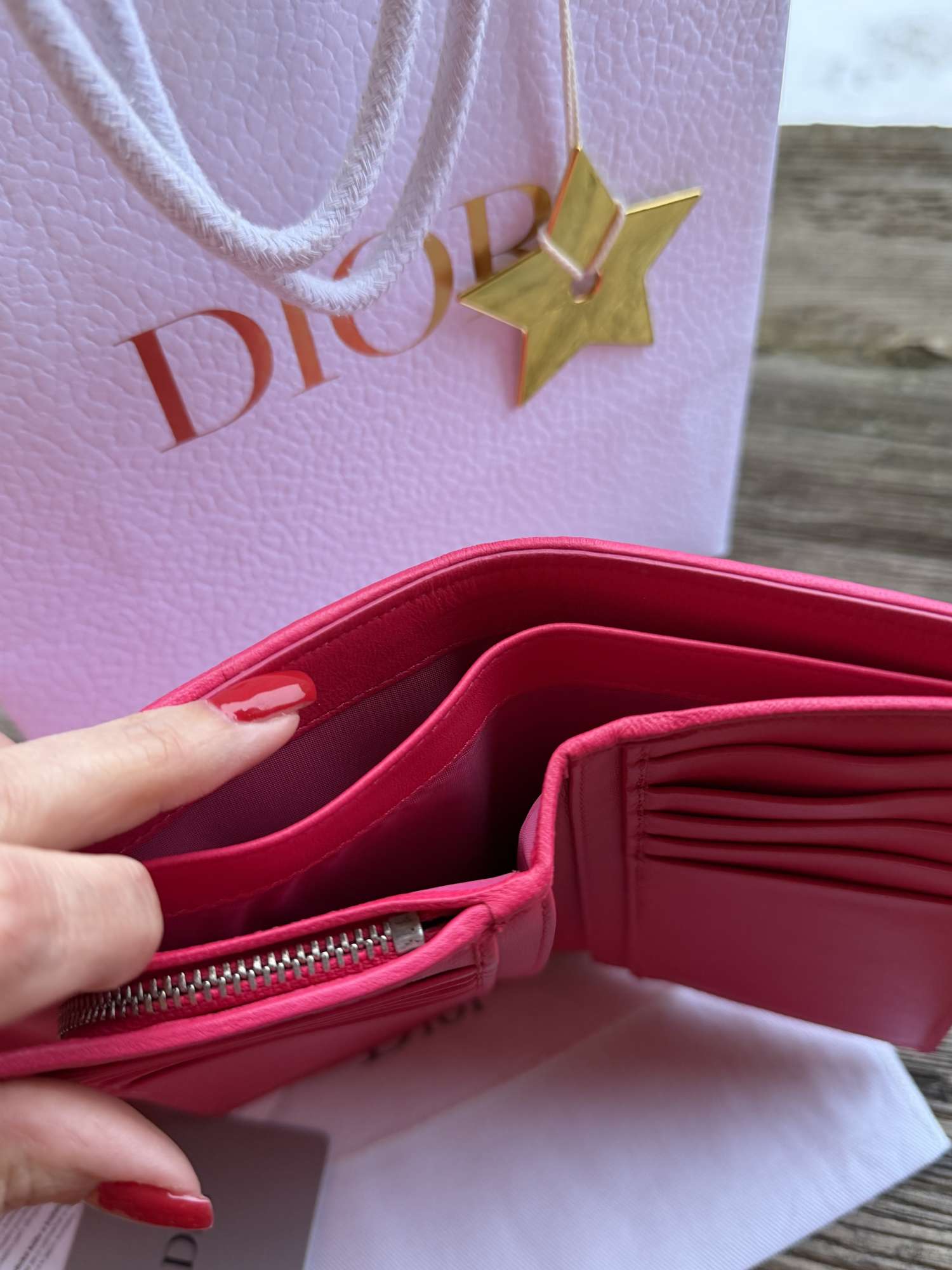 Nová peněženka Dior