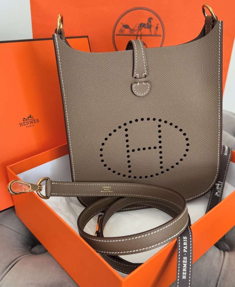 Hermes Mini Evelyne EPSOM