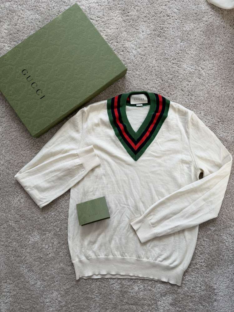 Gucci vlnený nový sveter pánsky