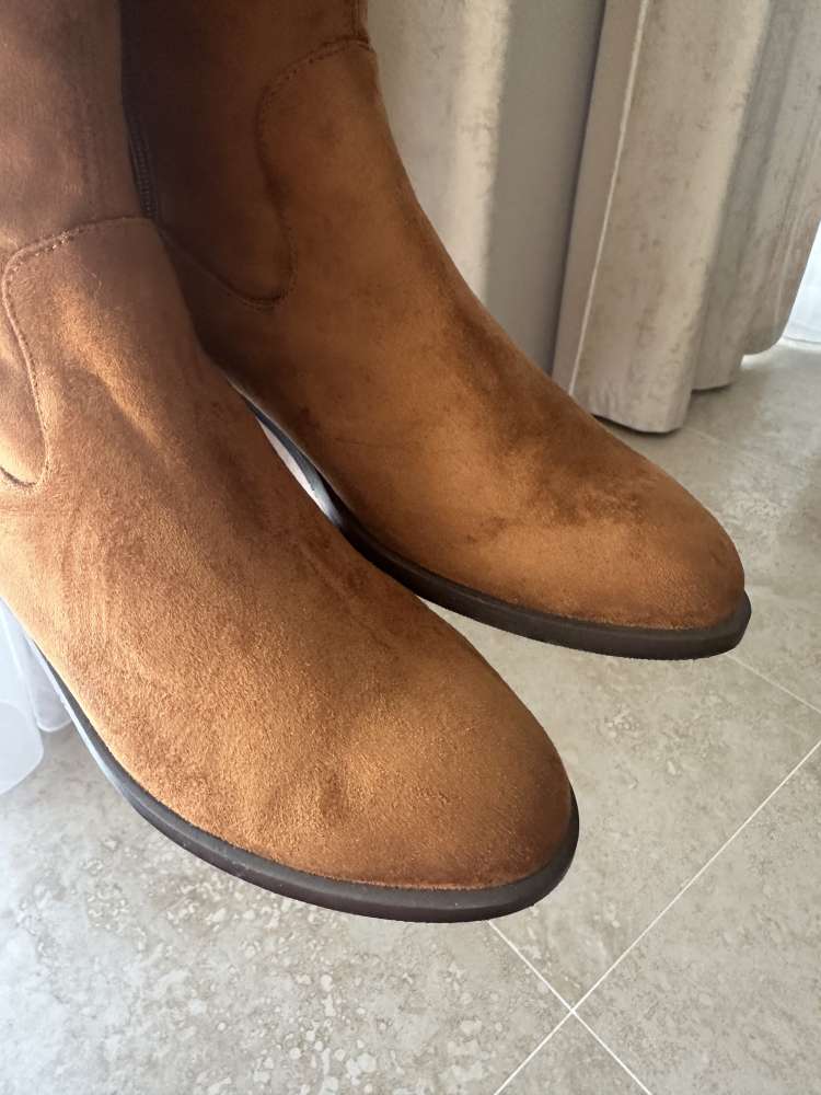 Cizmy nad kolena Cosmoparis brusena koza