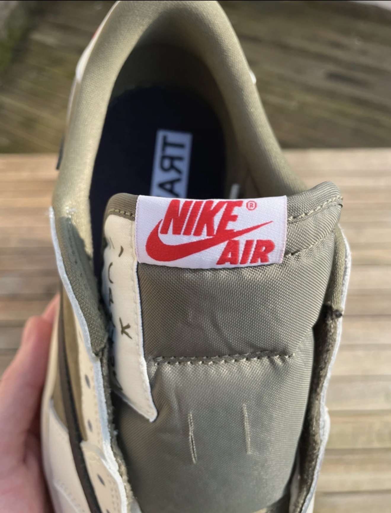 Nike low Travis Scott - Olive