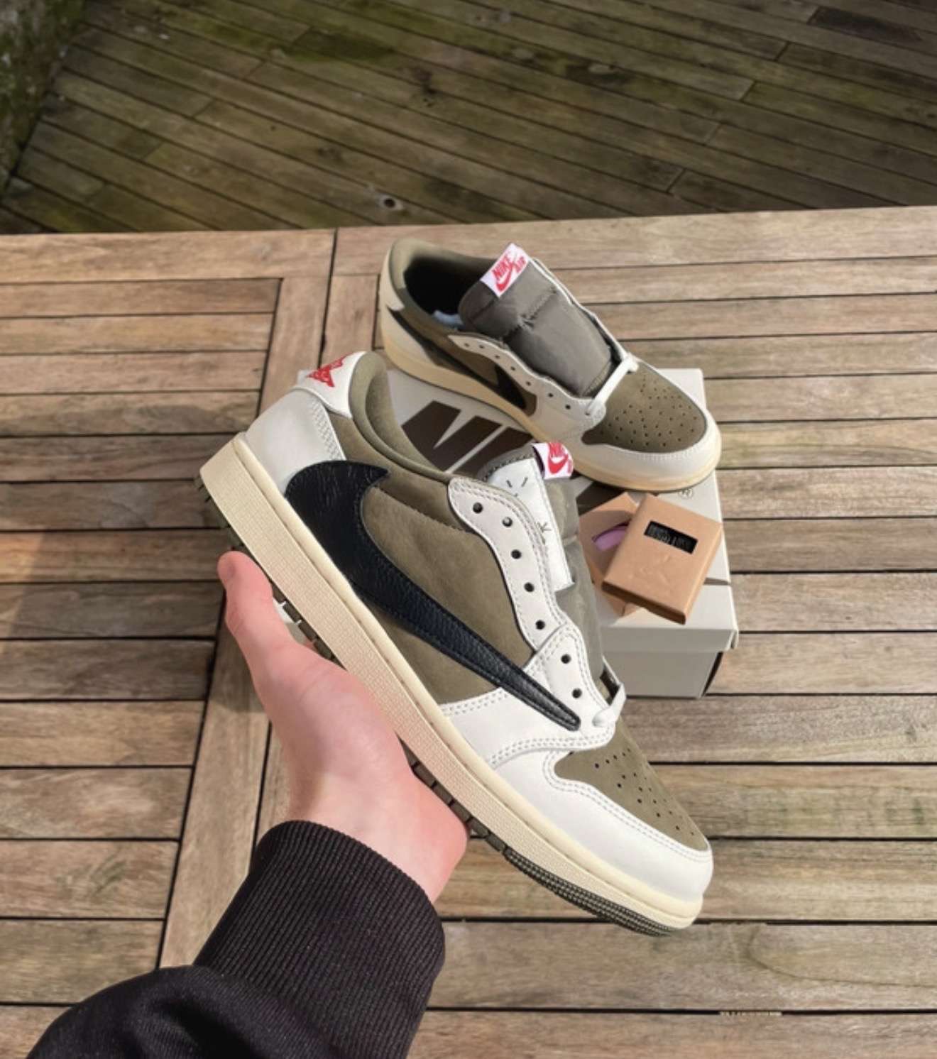 Nike low Travis Scott - Olive