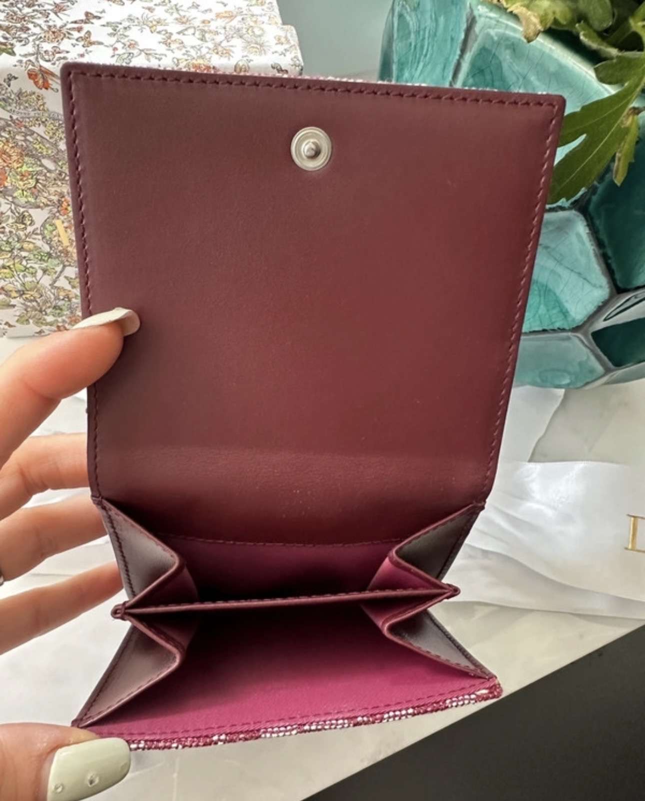 Dior Oblique Jacquard Wallet