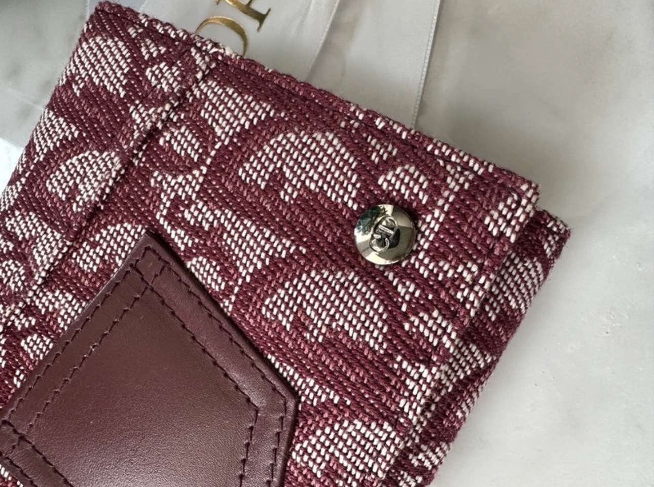 Dior Oblique Jacquard Wallet