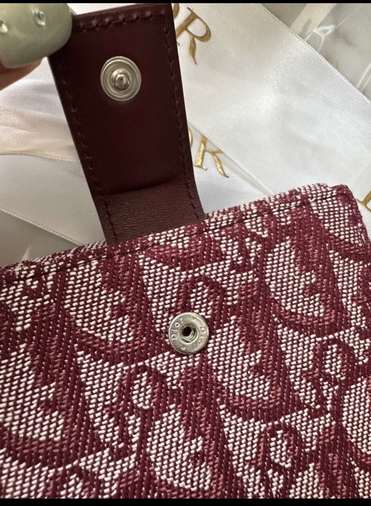 Dior Oblique Jacquard Wallet