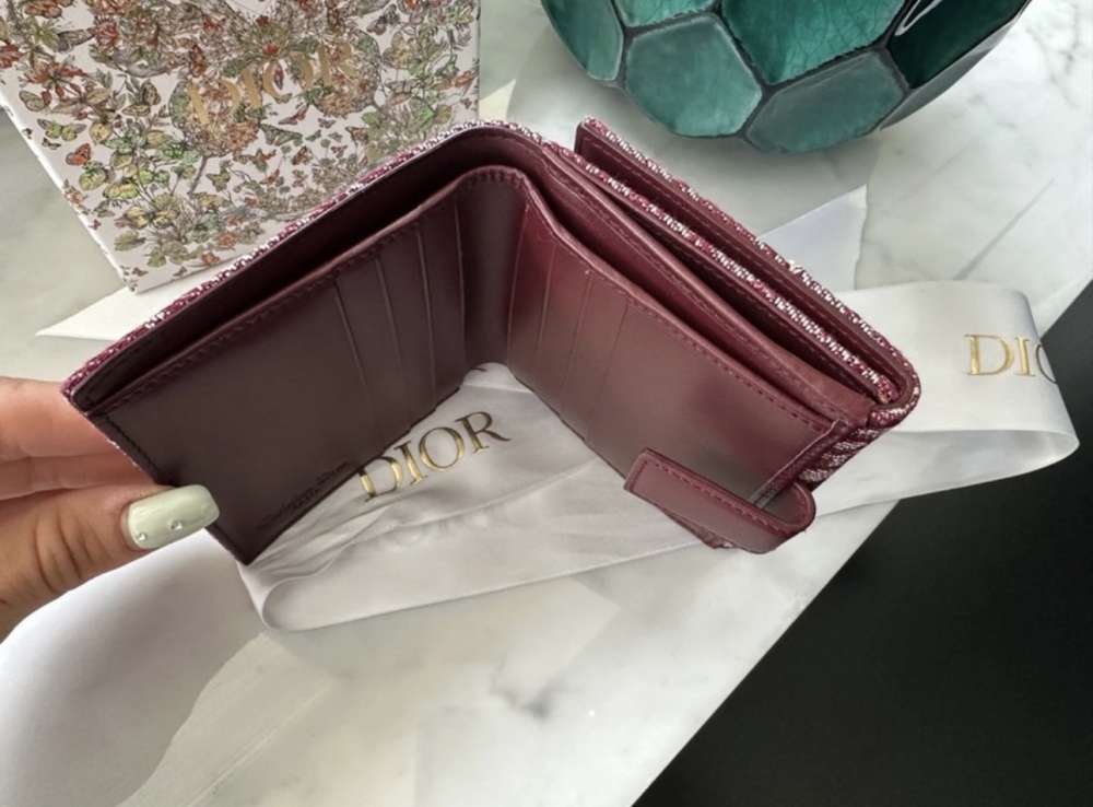 Dior Oblique Jacquard Wallet