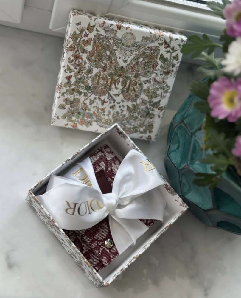 Dior Oblique Jacquard Wallet