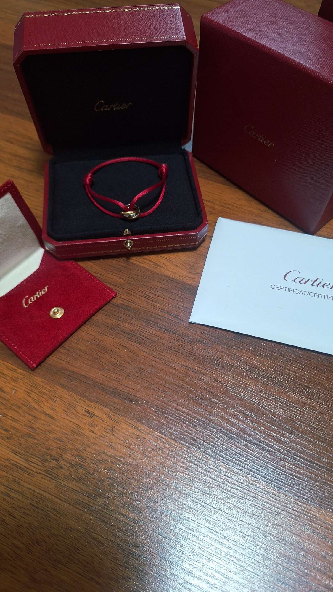 Cartier Trinity náramok