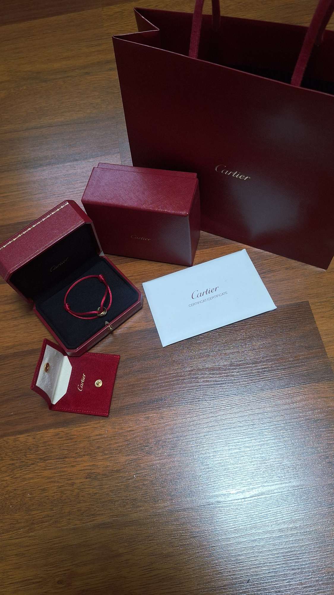 Cartier Trinity náramok