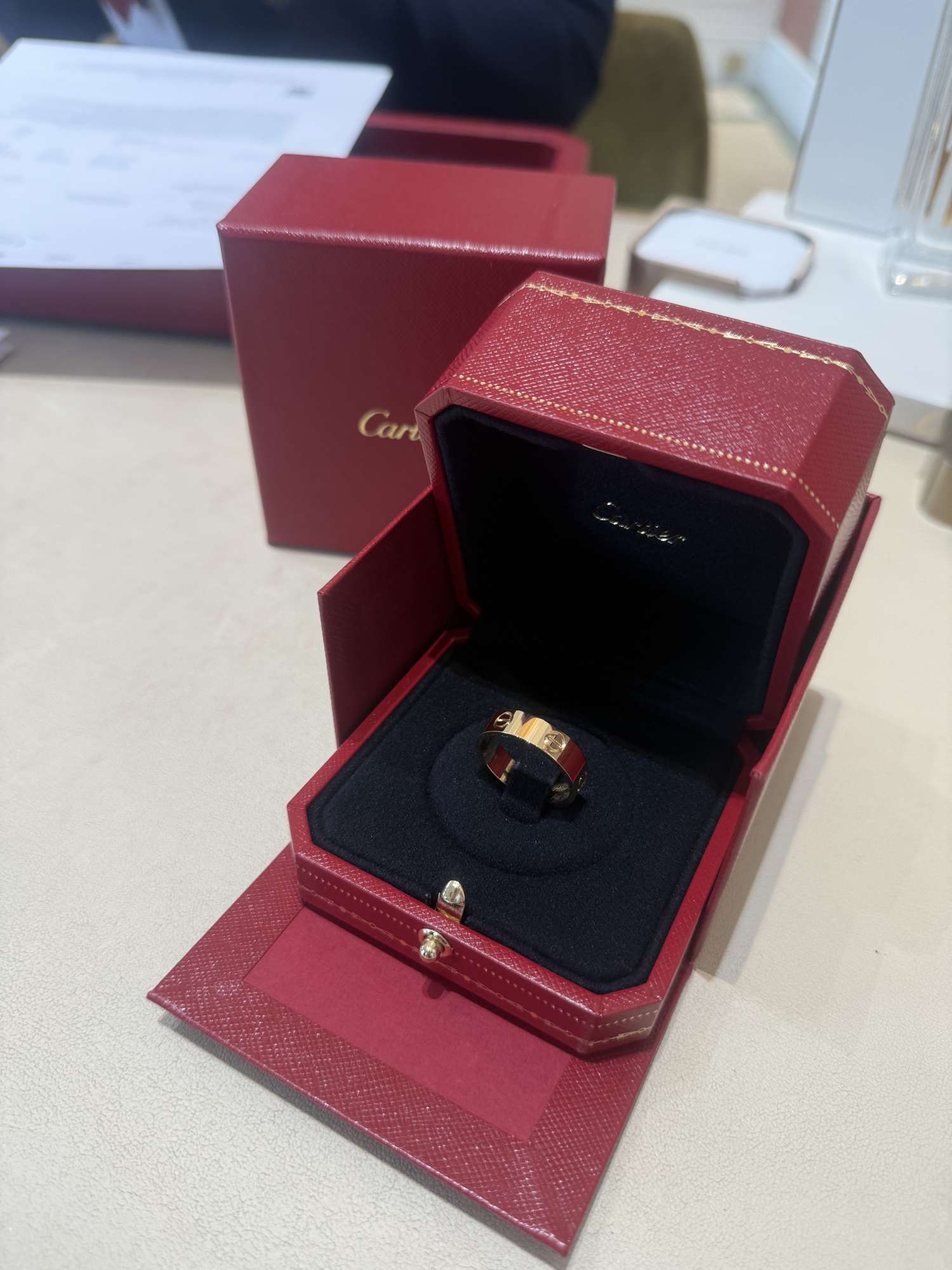 Cartier Love Ring Classic Model