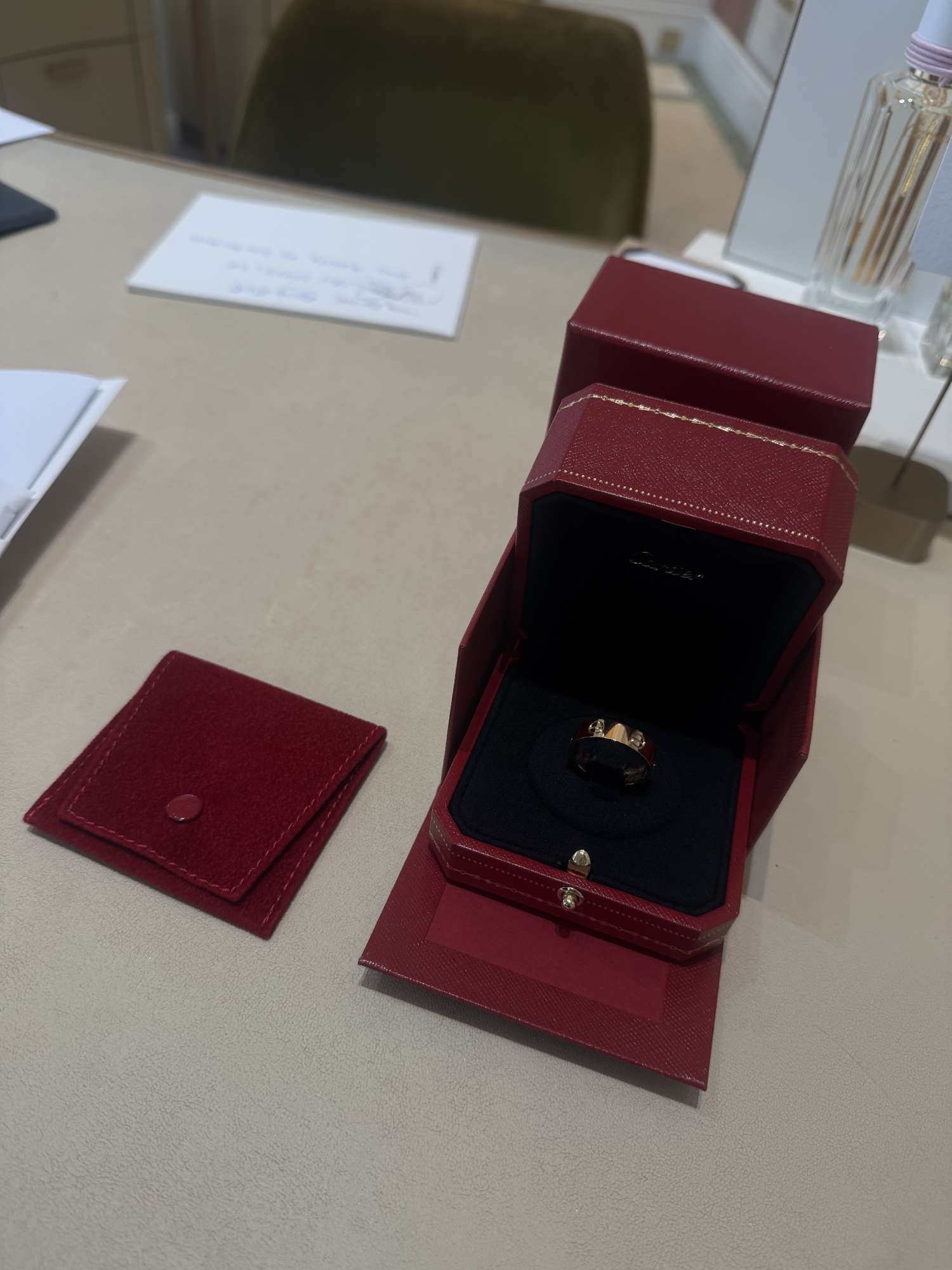 Cartier Love Ring Classic Model