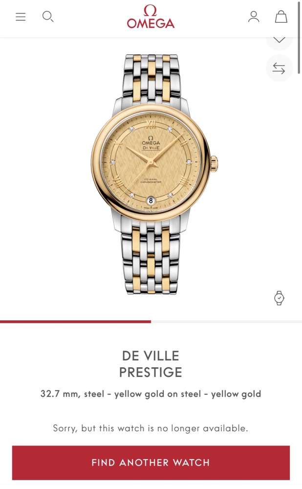 Omega DE VILLE PRESTIGE 32.7 mm