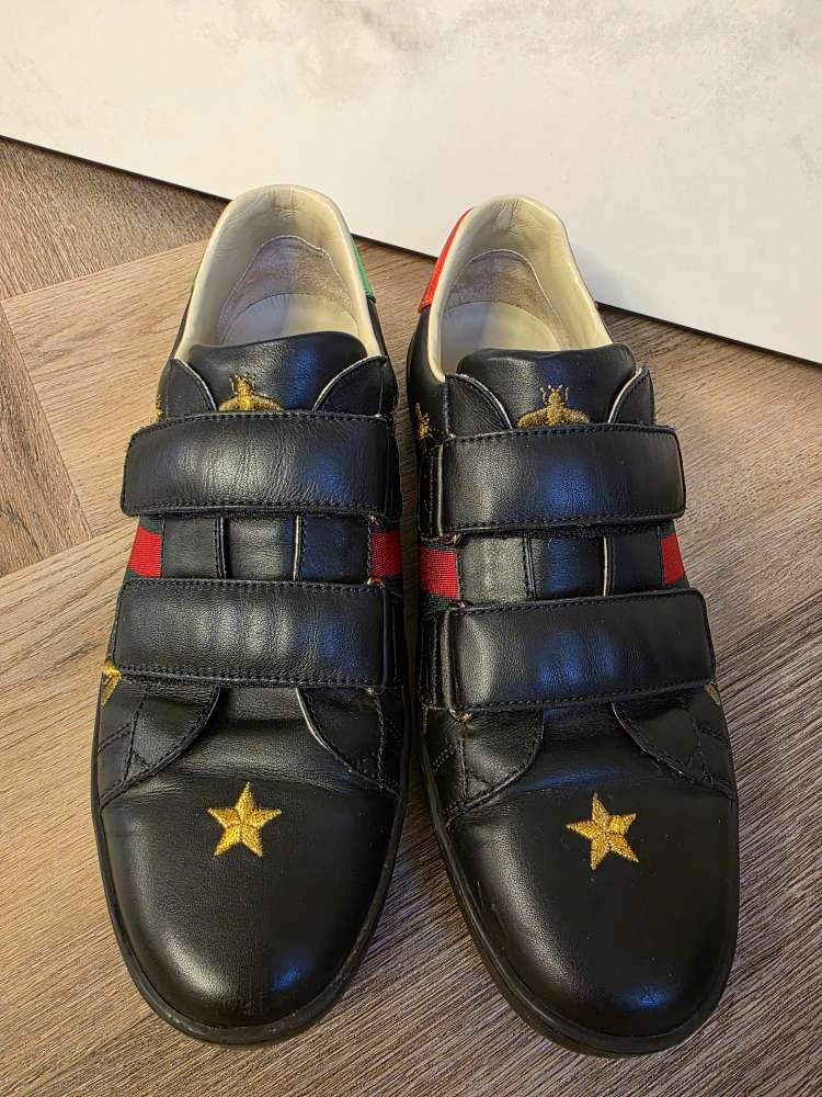Čierne tenisky Gucci Ace Bee
