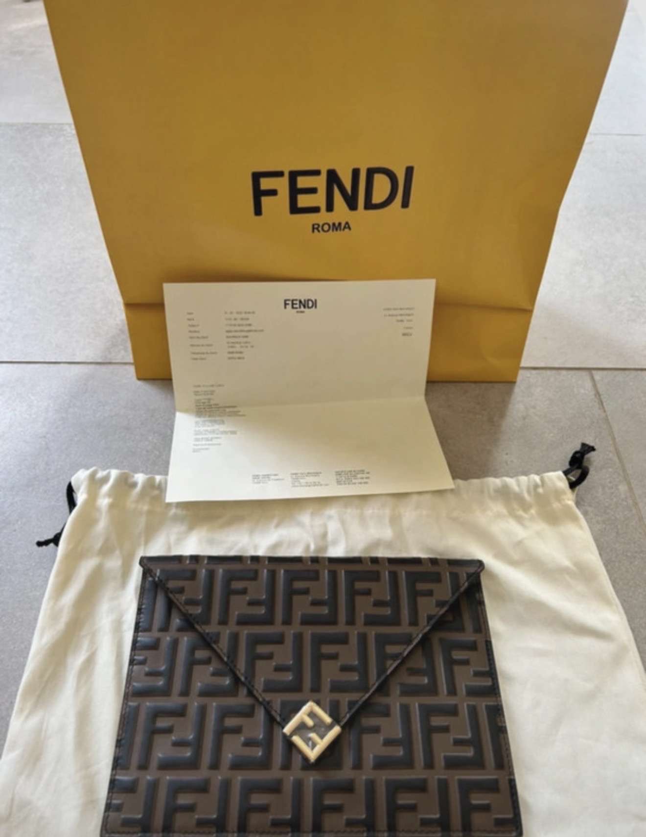 Fendi clutch