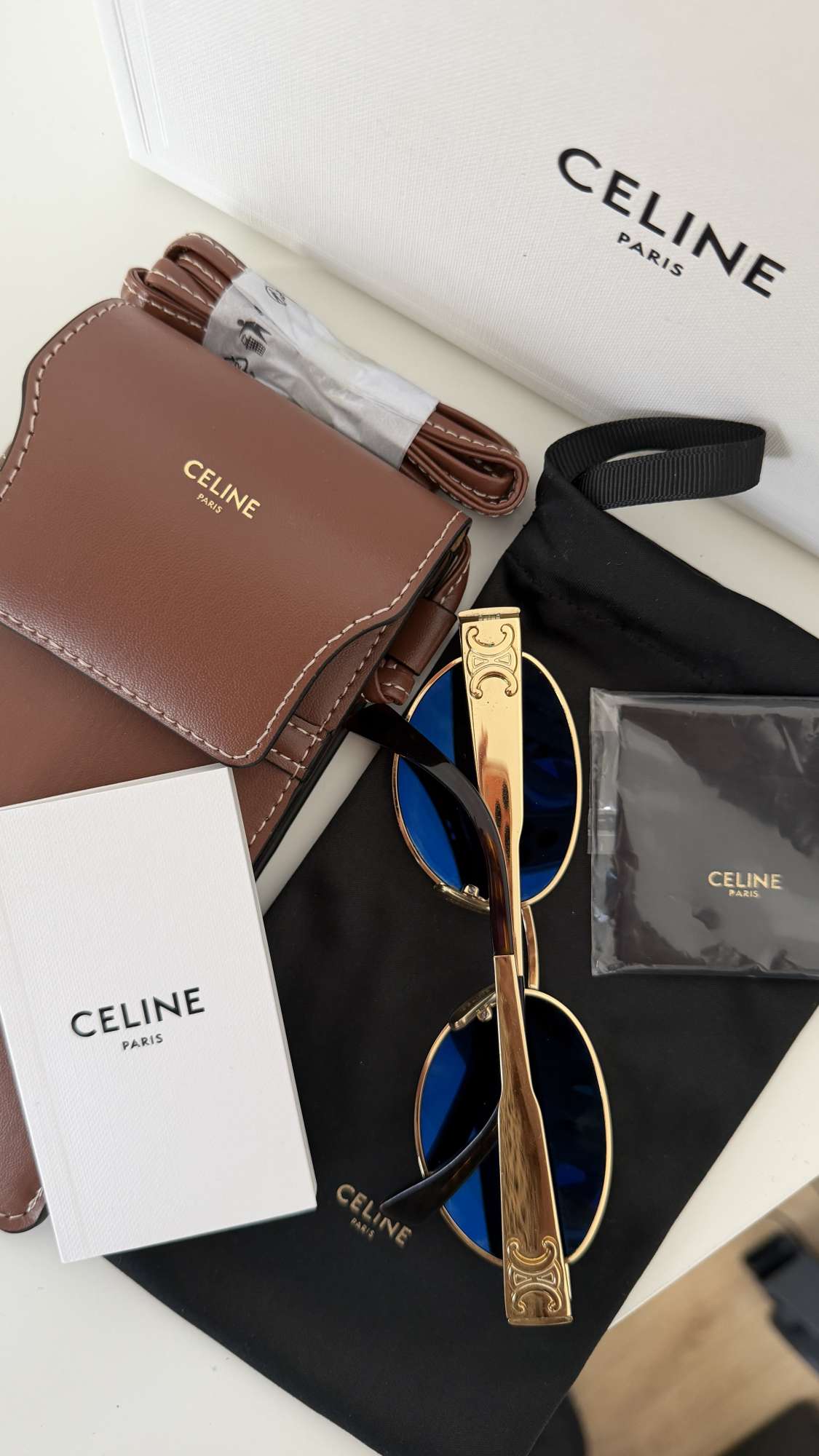 Celine Triomphe metal