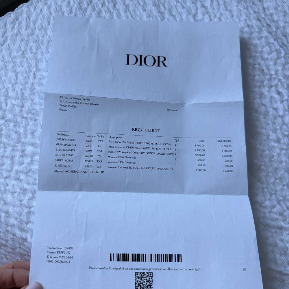 Dior Médaillon Short-Sleeved Sweater