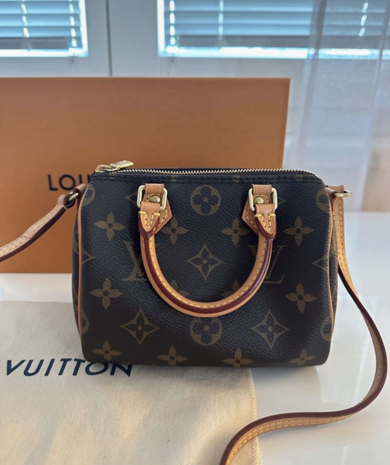 Louis Vuitton nano speedy