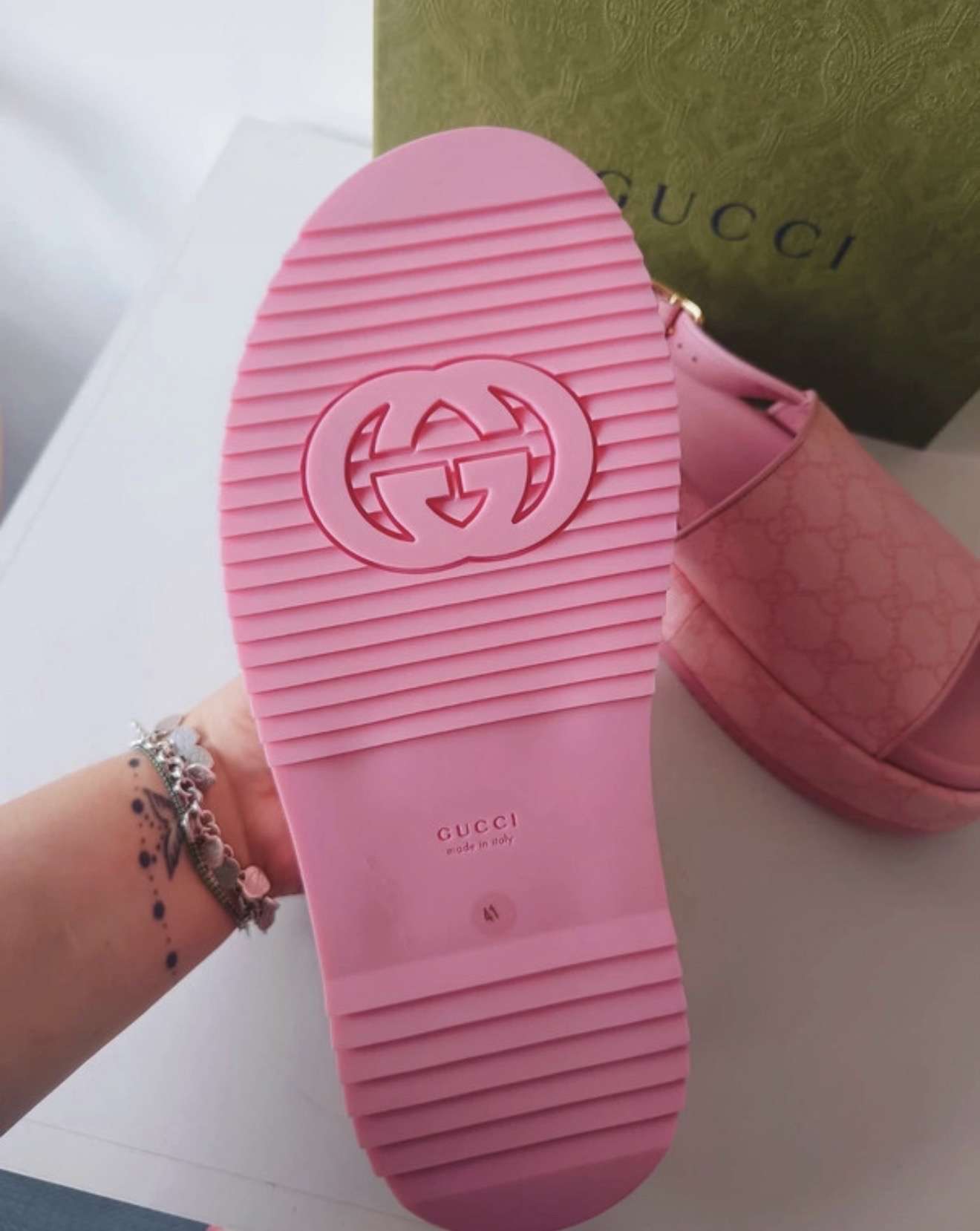 Gucci sandalky