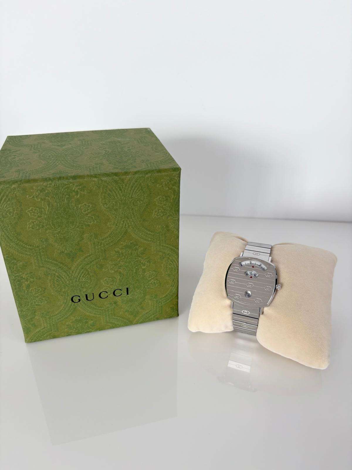 Gucci Grip – Oceľ / Strieborný tón