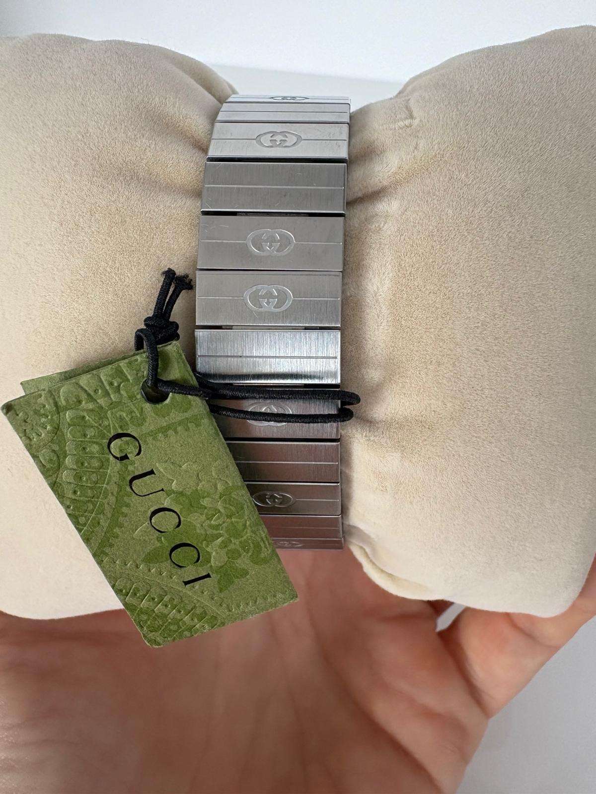 Gucci Grip – Oceľ / Strieborný tón