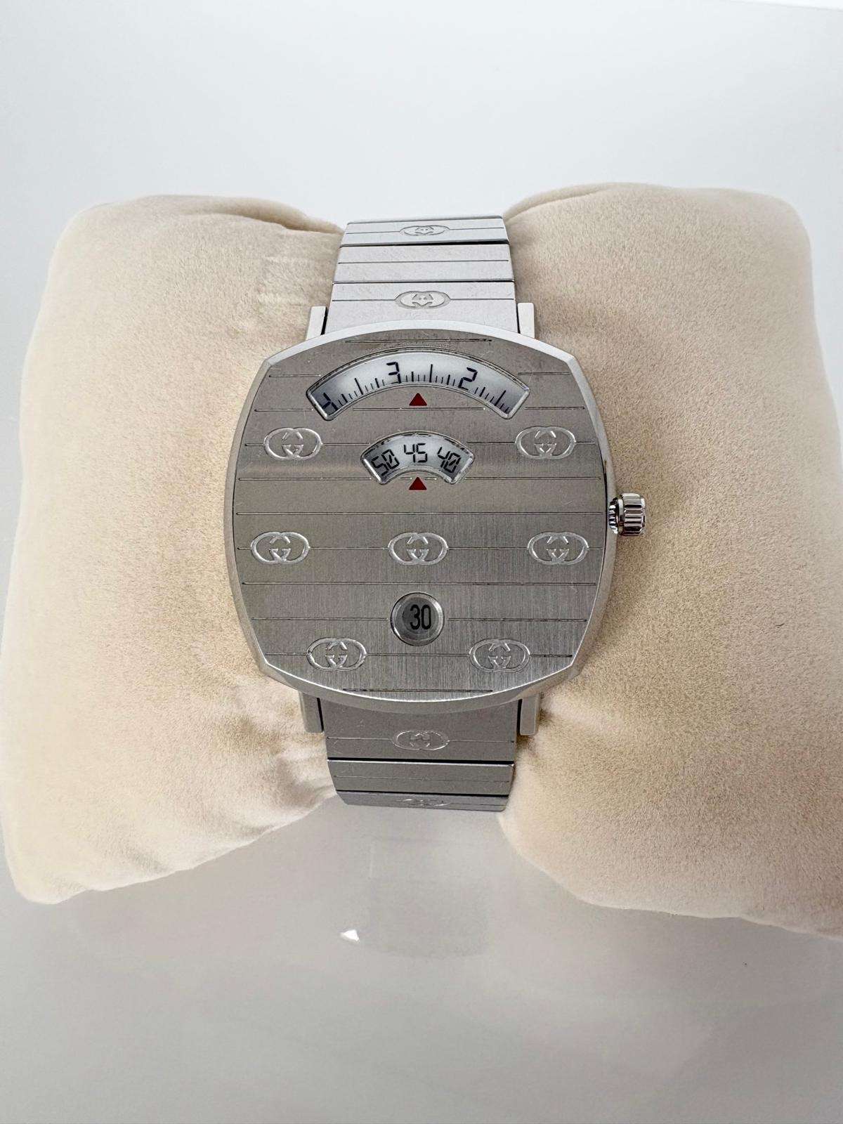 Gucci Grip – Oceľ / Strieborný tón