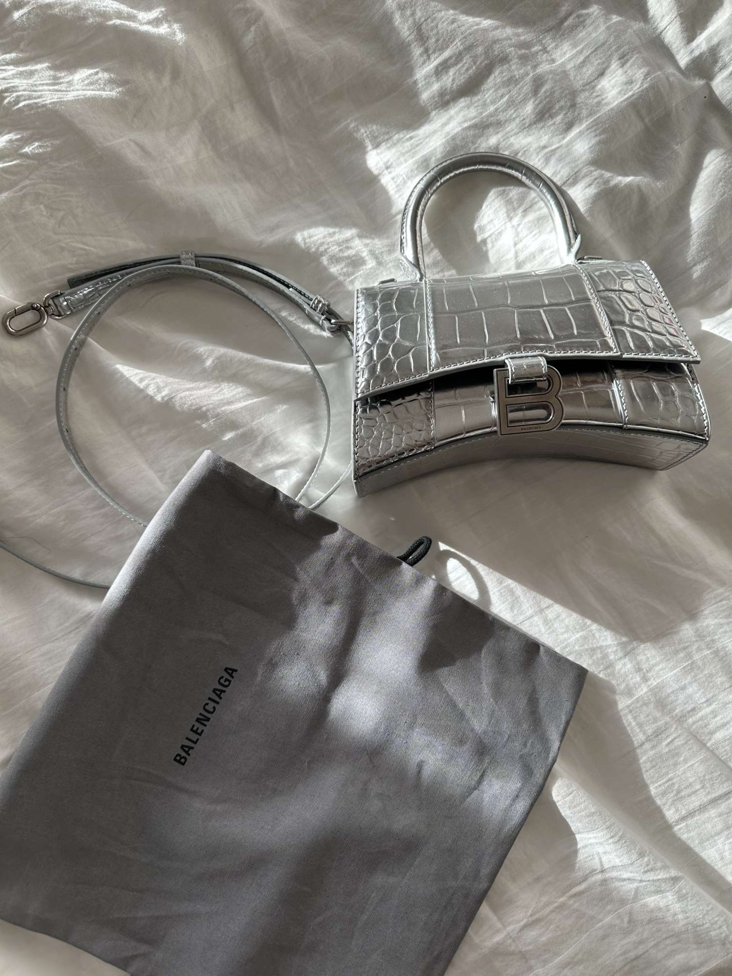 Balenciaga Hourglass Top handle bag