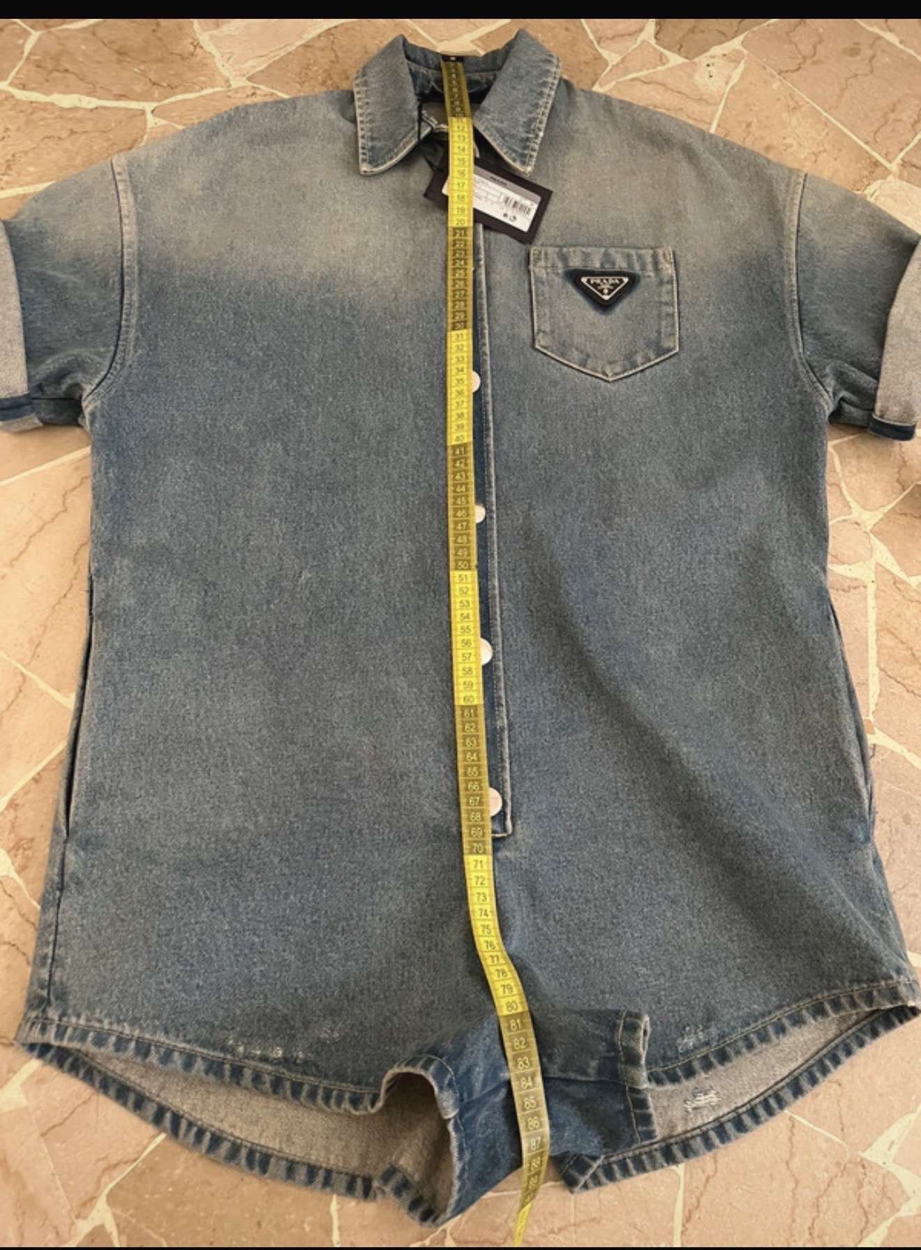 Prada rifľový overal