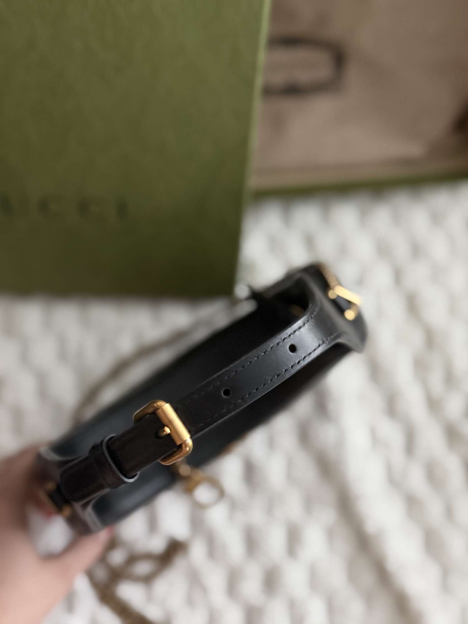 Gucci Marmont Half-Moon Bag