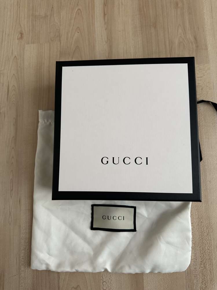 Gucci tiger patch beanie marine blue