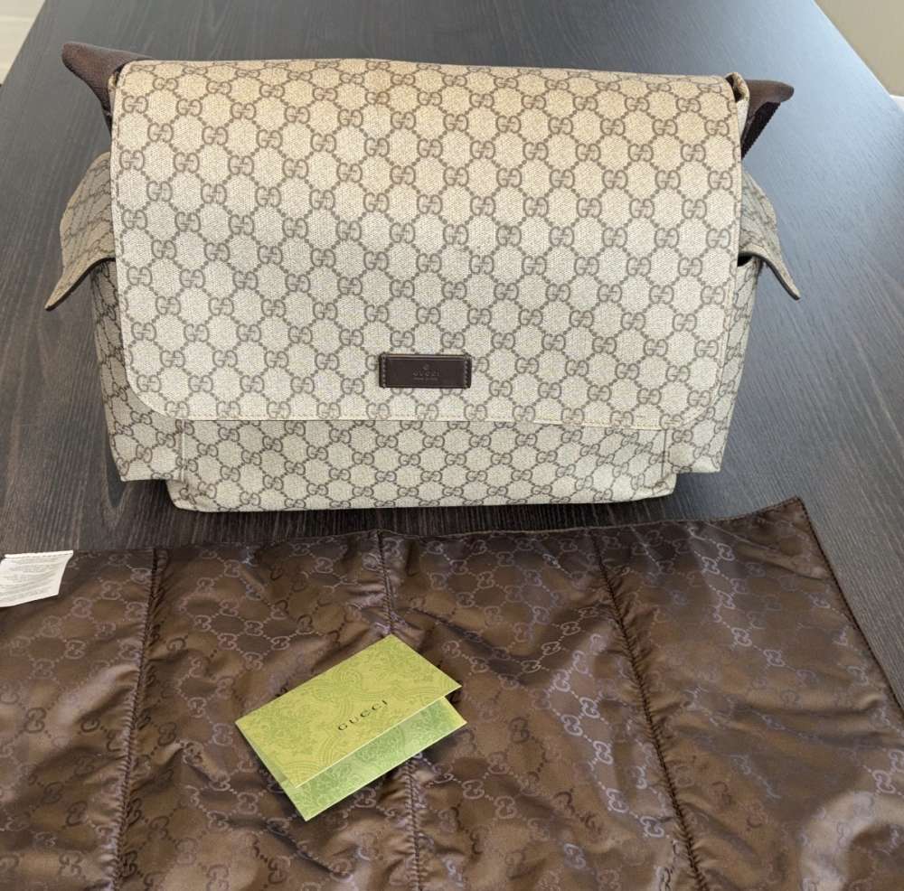 Gucci diaper bag