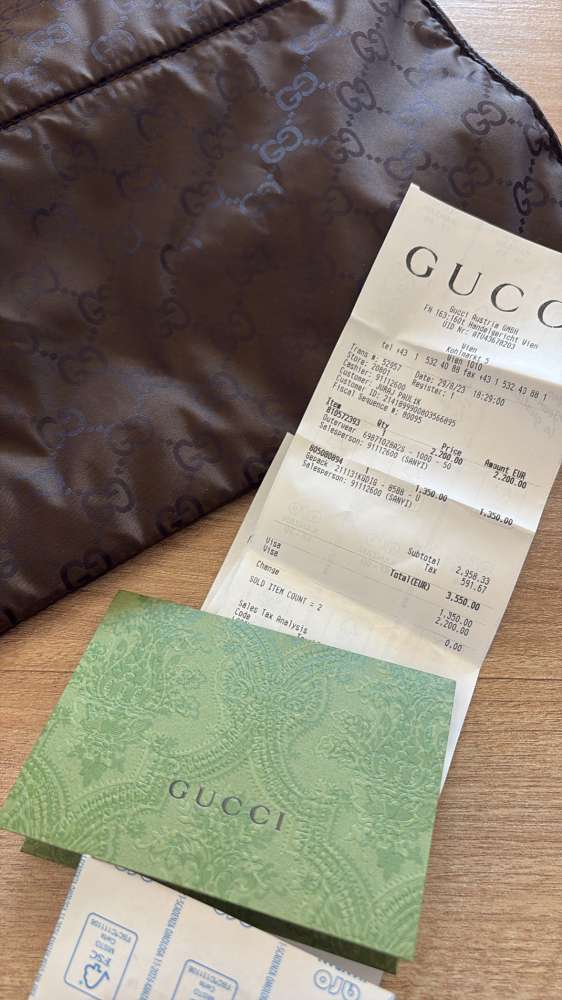 Gucci diaper bag