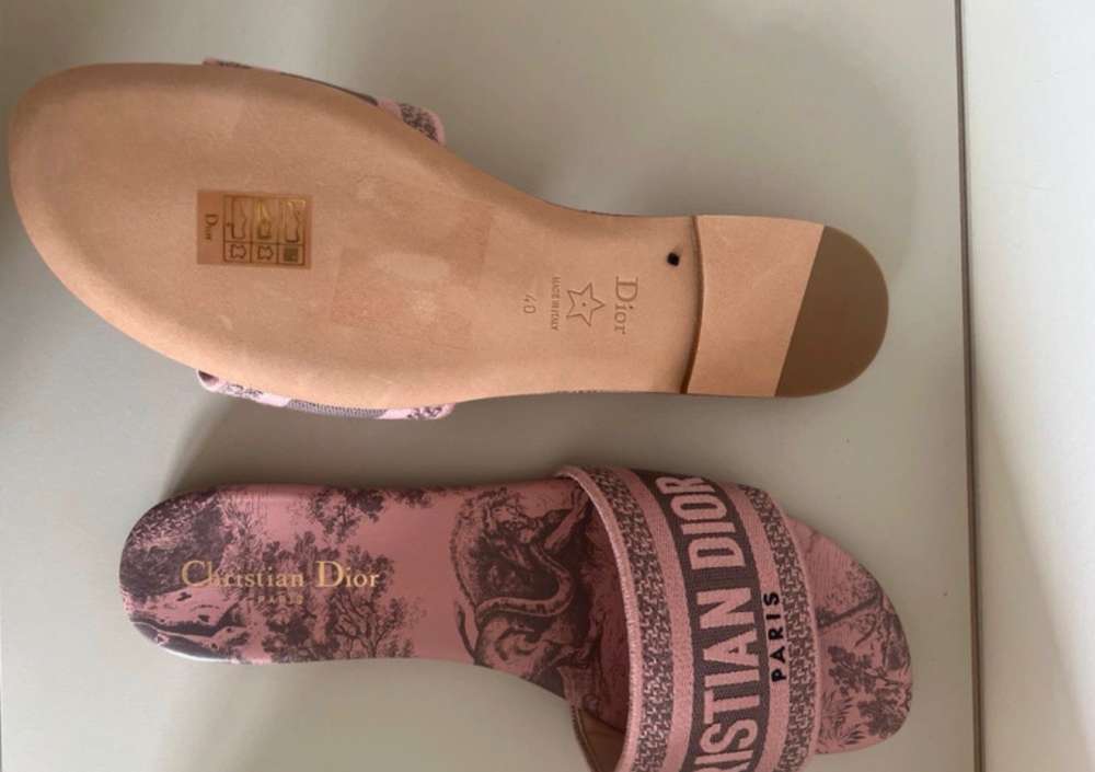 Dior šľapky