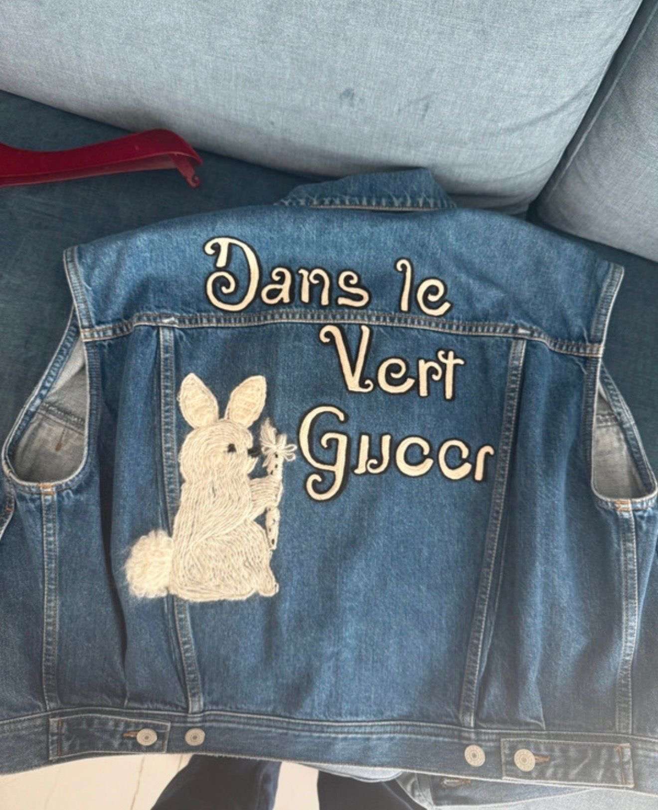 Gucci riflová vesta